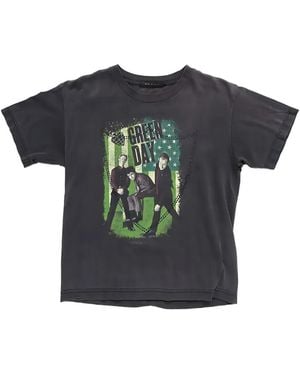 HTC Studded Graphic-Print T-Shirt - Black