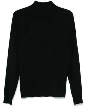 Eric Bompard High-Neck Jumper - Black