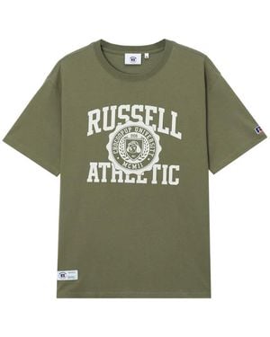 Chocoolate Logo-Print Crew-Neck T-Shirt - Green