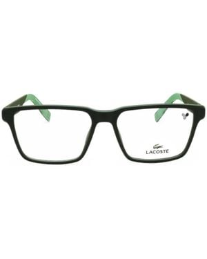 Lacoste Rectangle-Frame Glasses - Black