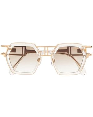 Cazal Oversize-Frame Sunglasses - Natural