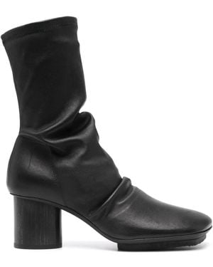 Uma Wang Stone 65Mm Ankle Boots - Black