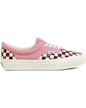 Vans Lx Era Reissue 95 Checkerboard-Pattern Trainers - Pink