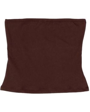 Gil Rodriguez Tube Top - Brown