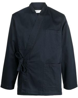 Universal Works Side-Tie Denim Jacket - Blue