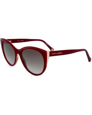 Carolina Herrera Cat-Eye Sunglasses - Red