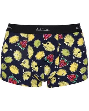 Paul Smith Lemon Boxers - Black