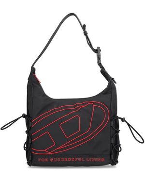 DIESEL Tech-D Shoulder Bag - Black