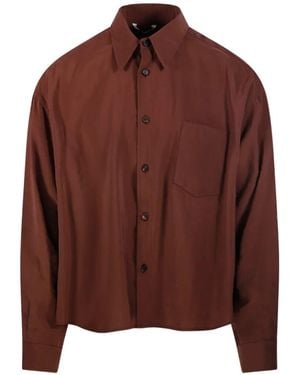 Hevò Long-Sleeves Shirt - Brown