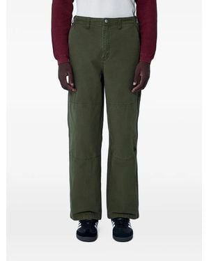 Stussy Logo-Detail Trousers - Green