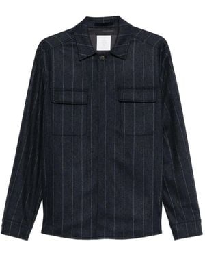 Eleventy Chemise Rayée - Bleu
