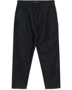 CROQUIS Cotton Tapered Pants - Blue