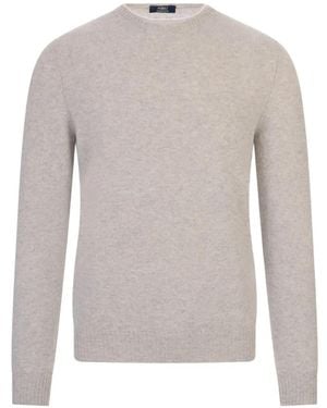 Fedeli Crew-Neck Jumper - White