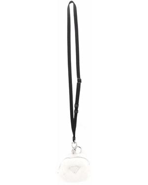 Prada Buidel Met Rits - Wit