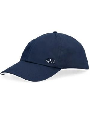 Paul & Shark Logo-Embroidered Baseball Cap - Blue