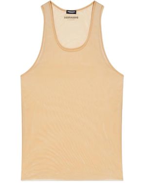 DSquared² Sleeveless Tops - Natural