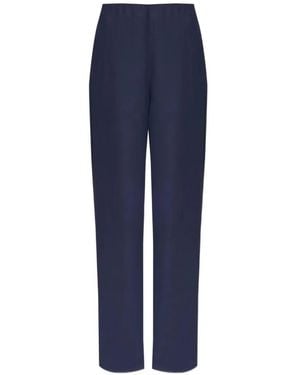 Cult Gaia Sara Straight-Leg Trousers - Blue
