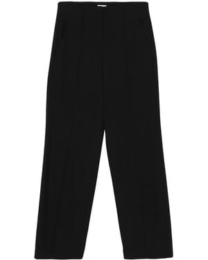 Brunello Cucinelli Black Viscose Casual Trousers