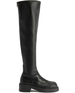 Giuseppe Zanotti Diran Leather Boots - Black