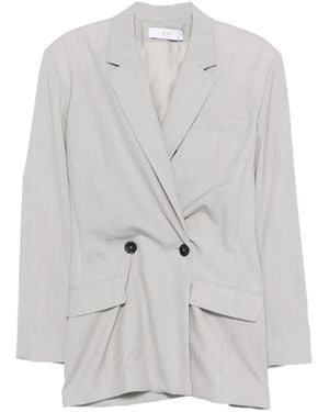 IRO Sunrise Double-Breasted Pocket Jacket - White