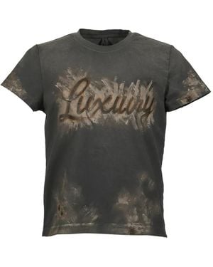 Doublet T-Shirt Luxury Mud Paint - Grey