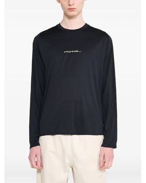 Portal Lateral Peak Long-Sleeve T-Shirt - Blue