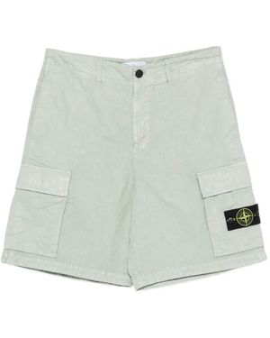 Stone Island Sage Polyamide Shorts - Green