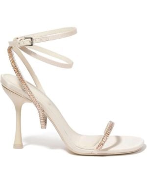 Jonathan Simkhai ビジュートリム サンダル - ホワイト