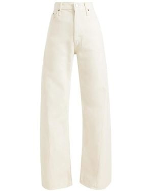 Mother Lemon Twist Jeans - White
