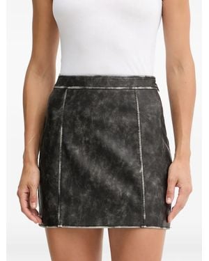 Guess Paneled Mini Skirt - Gray