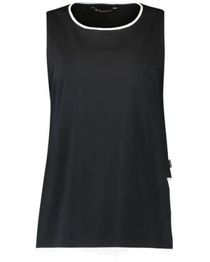 Goldbergh Lussuria Contrast-Trim Top - Black