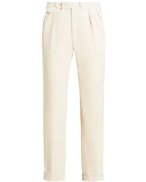 Ralph Lauren Hose aus Cord - Natur