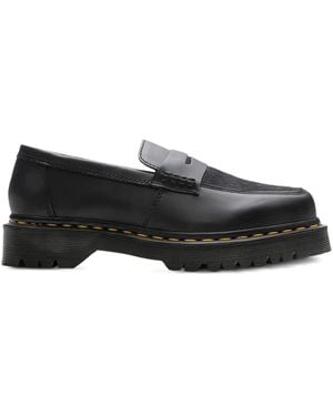 Dr. Martens Mocassins Plateforme À Enteille Penny - Noir