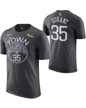 Nike X Nba Gs Warriors The Town T-Shirt - Black