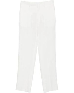 Tagliatore Patch-Pocket Pants - White