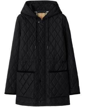 Burberry Quilted Down Jacket - Black