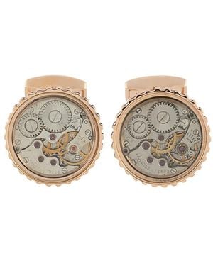 Tateossian Skeleton Mechanical Cufflinks - Metallic