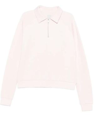 flâneur Zip-Fastening Sweatshirt - White