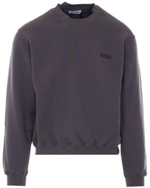 Magliano Provincia Embroidered-Logo Jumper - Blue