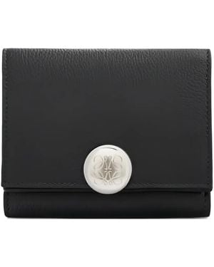 Loewe Pebble Trifold Wallet - Black