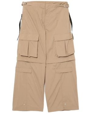 Toga Weather-Cloth Trousers - Natural