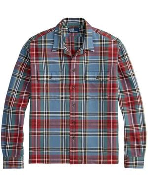 Polo Ralph Lauren Hemd Mit Karomuster - Blau