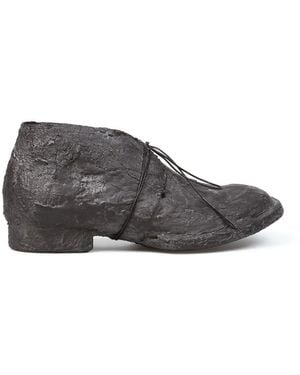 Barny Nakhle Chunky Derby Shoe - Gray