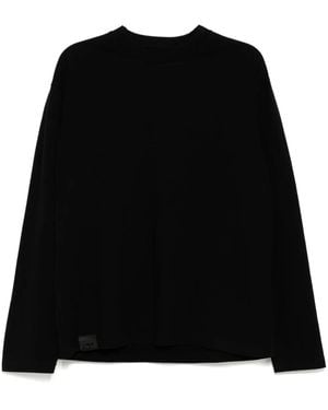 Izzue Logo-Print T-Shirt - Black