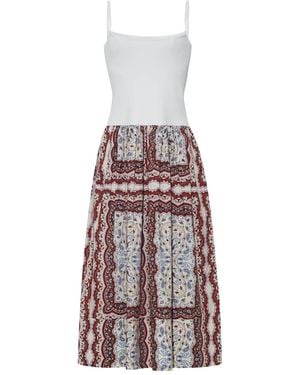 Cara Cara Tammy Midi Dress - White