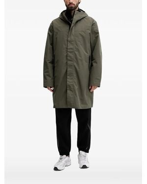 The North Face Kapuzenmantel mit Logo-Print - Grün