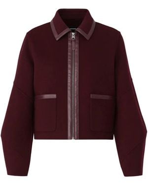 Mackage Solana-Z Zip-Up Jacket - Red