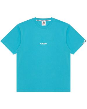 Aape By A Bathing Ape コットン Tシャツ - ブルー