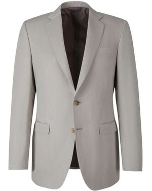 Canali Flap Pocket Blazer - Grey