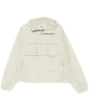 RC Outdoor Supply Check-Pattern Hoodie - White